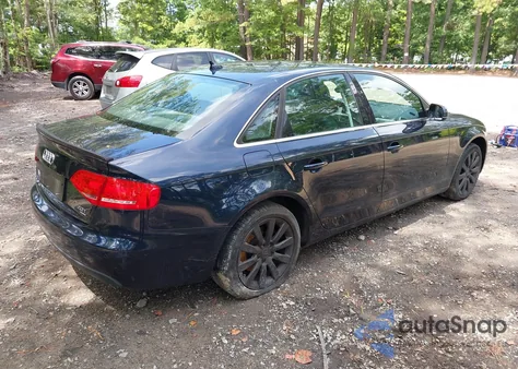 2010 Audi A4 2.0T Premium z USA, uszkodzony, nr VIN WAUFFAFL0AN020623